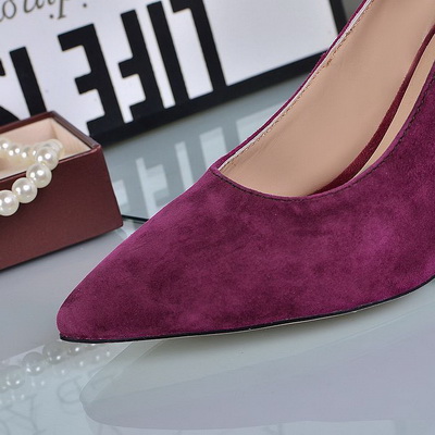 HERMES Shallow mouth kitten heel Shoes Women--003